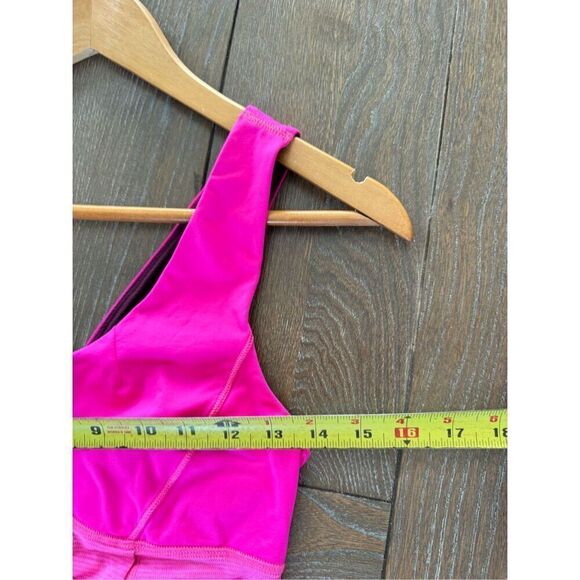 Lululemon Hustle & Bustle Tank Heathered Raspberry Glo Light Size 6 - Picture 9 of 10